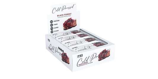 Fibre Boost Cold Pressed Black Forest flavoured Protein Bar