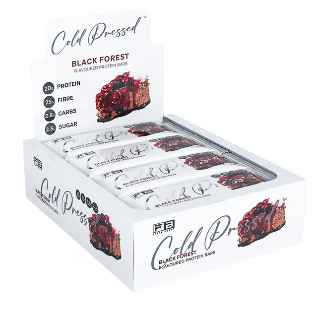 Fibre Boost Cold Pressed Black Forest flavoured Protein Bar