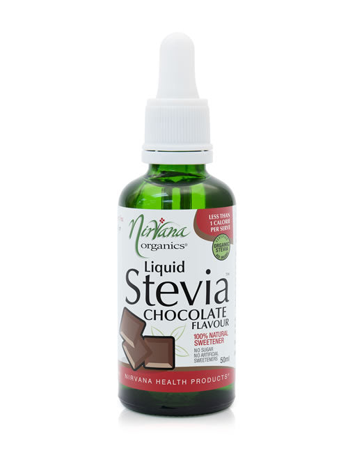 Nirvana Organics Liquid Stevia in chocolate flavor 50ml