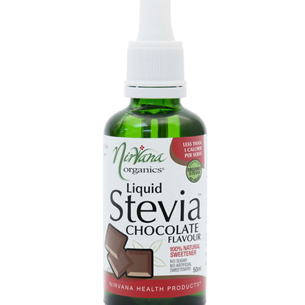 Nirvana Organics Liquid Stevia in chocolate flavor 50ml