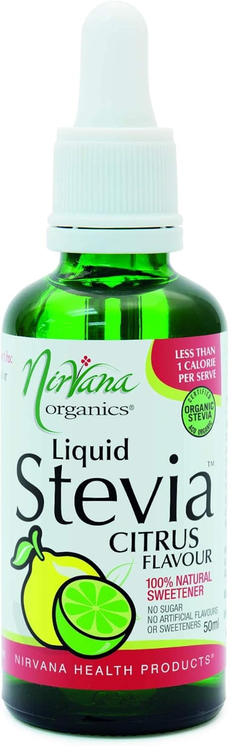 Nirvana Organics Liquid Stevia in Citrus flavor 50ml