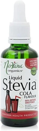 Nirvana Organics Liquid Stevia Cola 50ml bottle