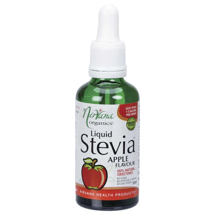 Nirvana Organics Liquid Stevia in Apple flavor 50ml