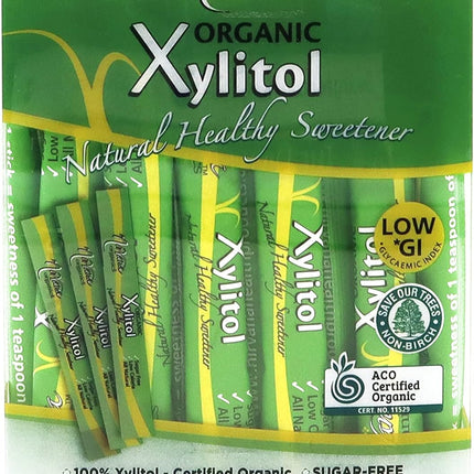 Nirvana Organics Xylitol certified organic sweetener package