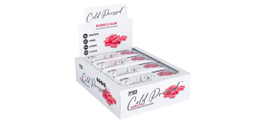 Fibre Boost Cold Pressed Bubble Gum Protein Bar
