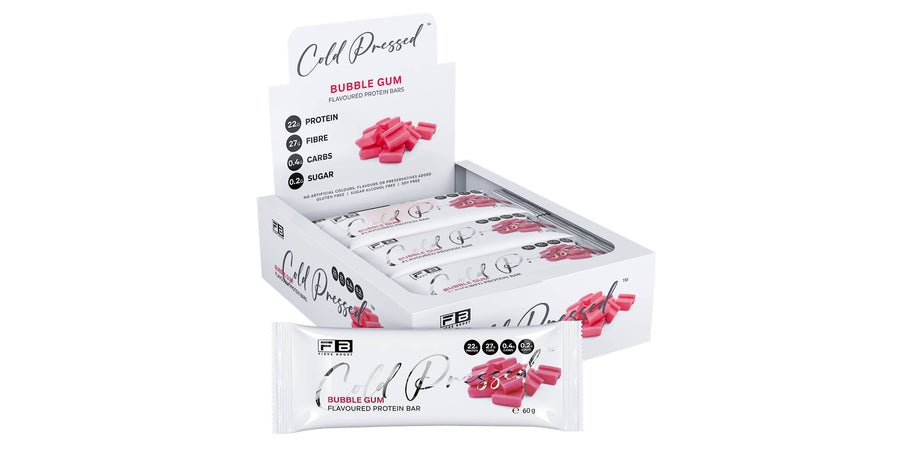 Fibre Boost Cold Pressed Bubble Gum Protein Bar