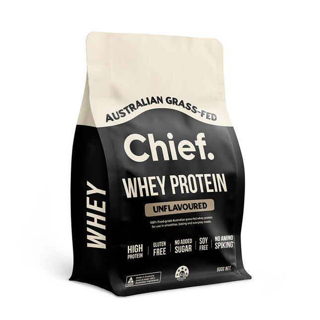 Chief Nutrition Whey Protein Concentrate - Unflavoured 900g
