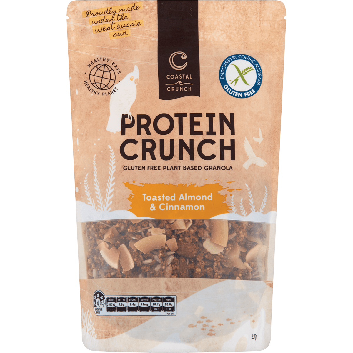 Protein Crunch Granola Toasted Almond & Cinnamon