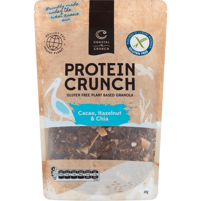 Protein Crunch Granola Cacao, Hazelnut & Chia