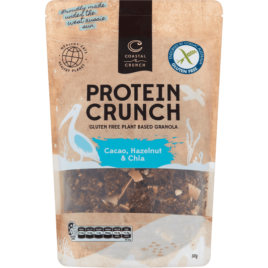 Protein Crunch Granola Cacao, Hazelnut & Chia