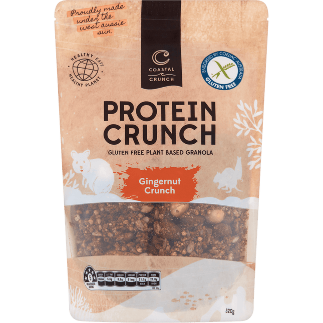 Protein Crunch Granola Gingernut Crunch