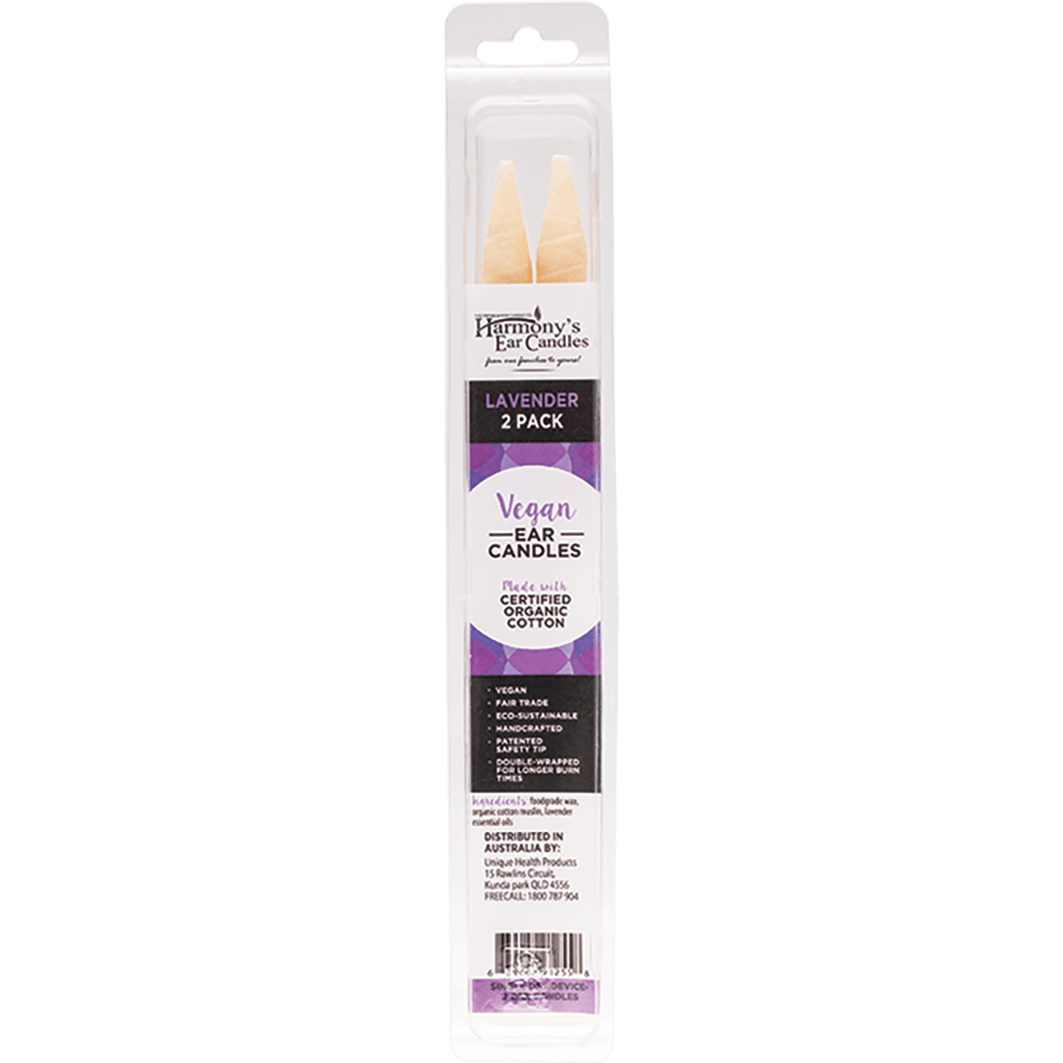 Vegan Ear Candles Lavender Scented