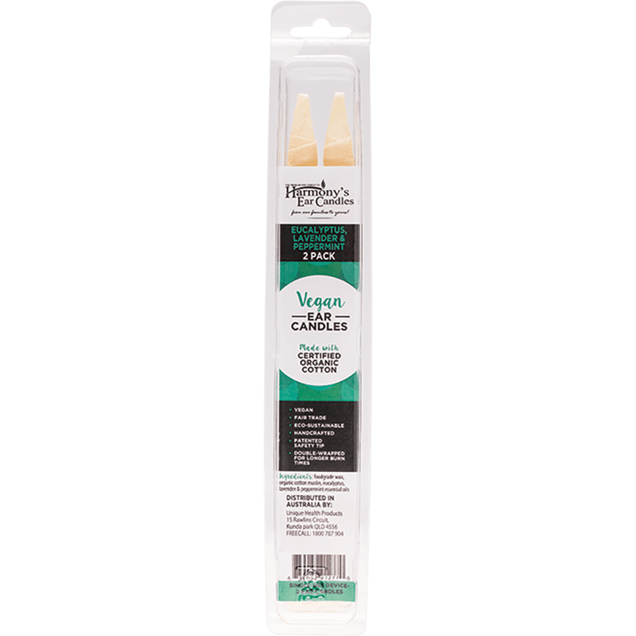 Vegan Ear Candles Eucalyptus, Lavender & Peppermint