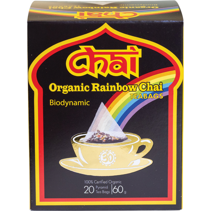 Organic Rainbow Chai Tea Bags