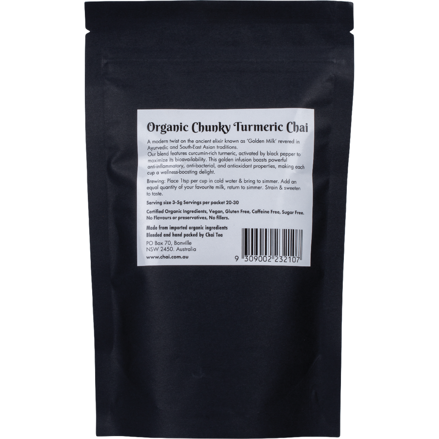 Organic Chunky Turmeric Chai