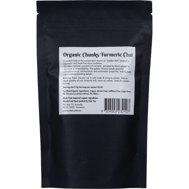 Organic Chunky Turmeric Chai