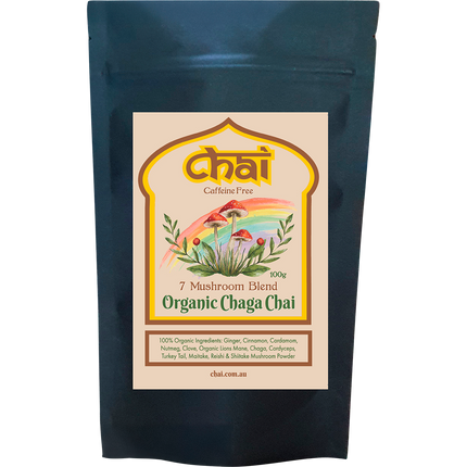 Organic Chaga Chai 7 Mushroom Blend