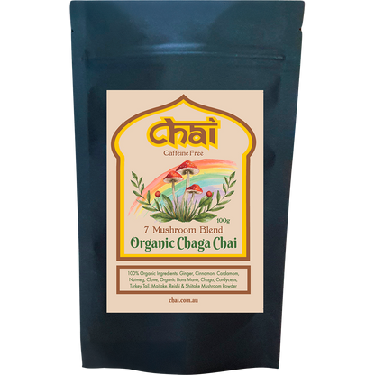 Organic Chaga Chai 7 Mushroom Blend