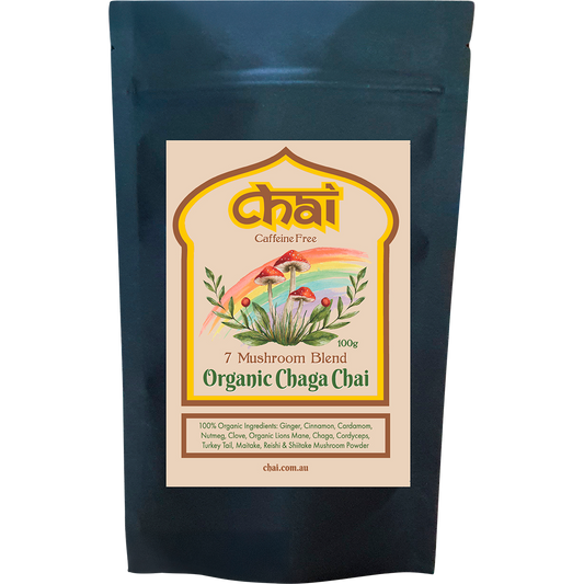 Organic Chaga Chai 7 Mushroom Blend