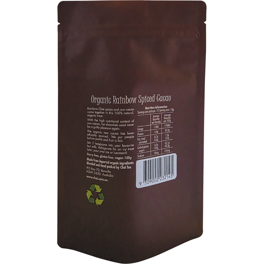 Organic Rainbow Spiced Cacao