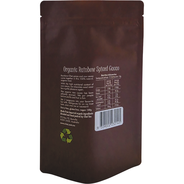 Organic Rainbow Spiced Cacao