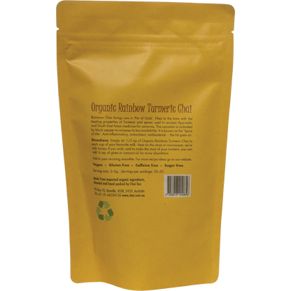 Organic Rainbow Turmeric Chai