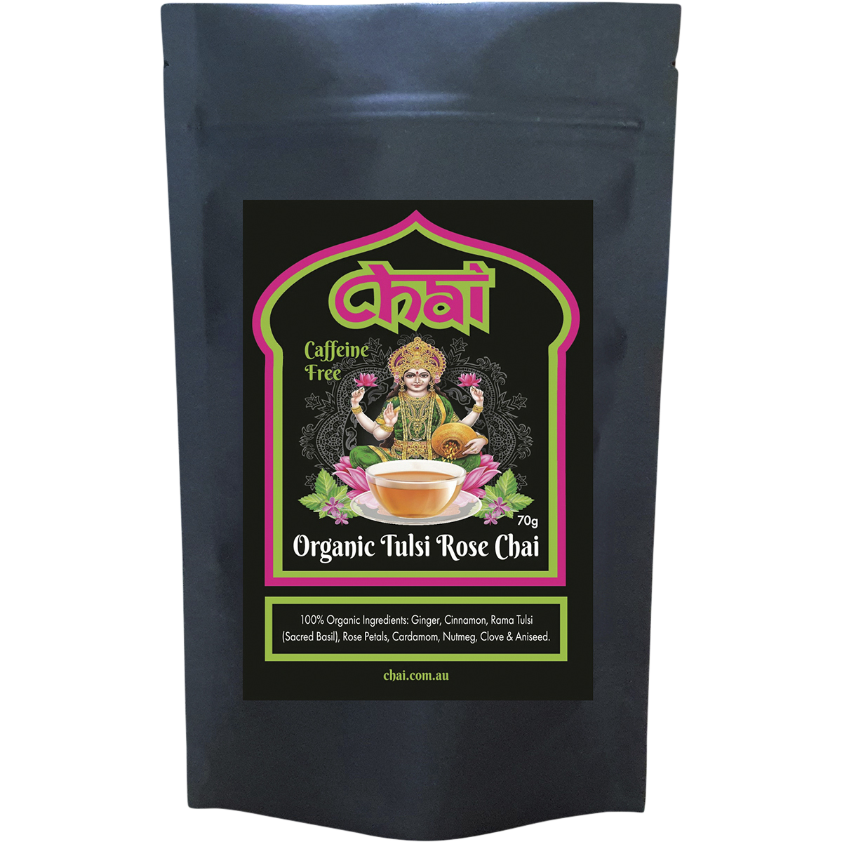 Organic Tulsi Rose Chai