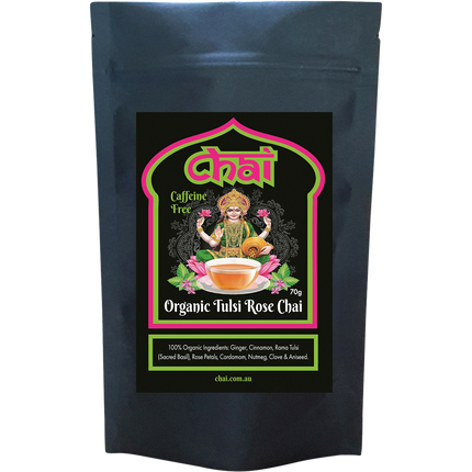 Organic Tulsi Rose Chai
