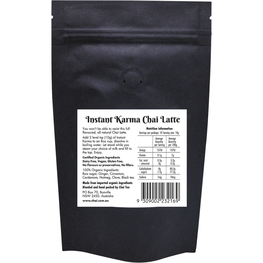 Instant Karma Organic Chai Latte