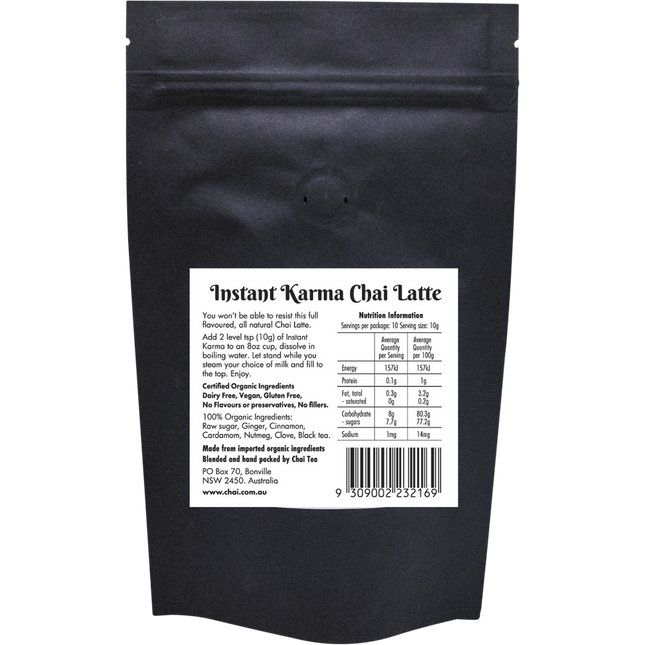 Instant Karma Organic Chai Latte