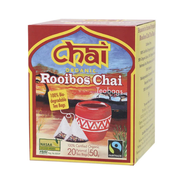 CHAI TEA Organic Rooibos Chai Tea Bags 20pk