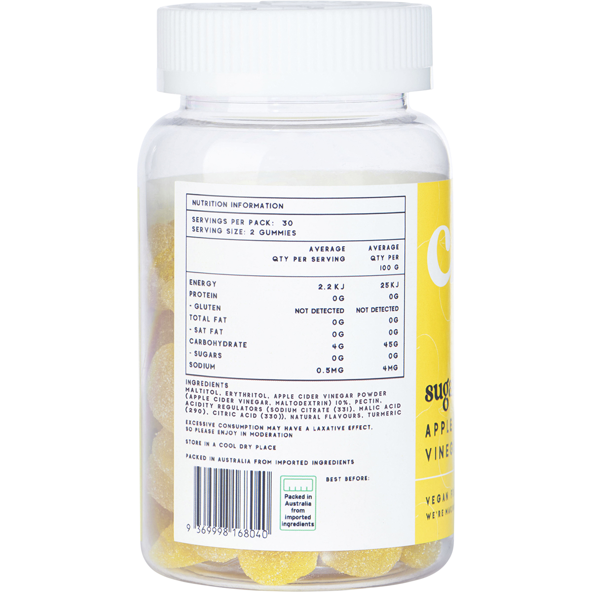Apple Cider Vinegar Gummies Sugar Free