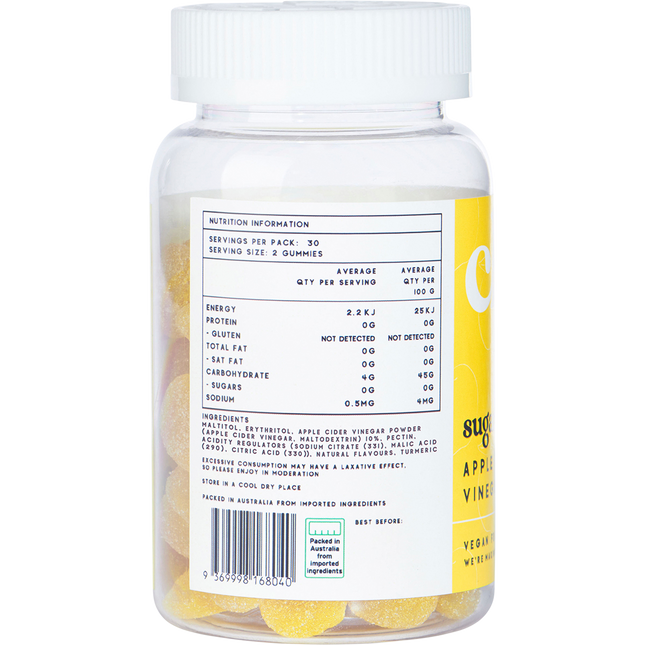 Apple Cider Vinegar Gummies Sugar Free