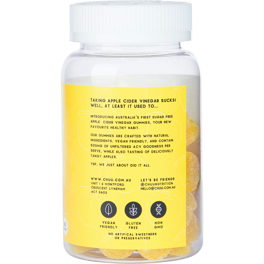 Apple Cider Vinegar Gummies Sugar Free