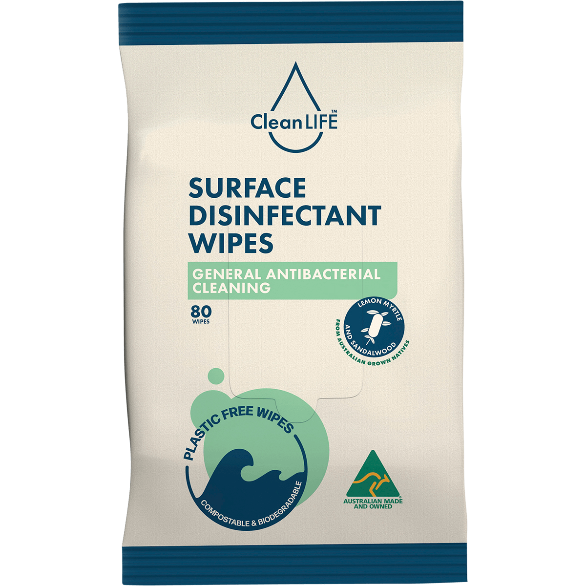 Disinfectant Plastic Free Wipes General Cleaning