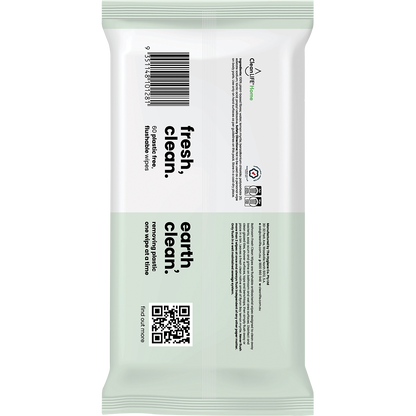 Bathroom Fresh Clean Flushable Plastic Free Wipes