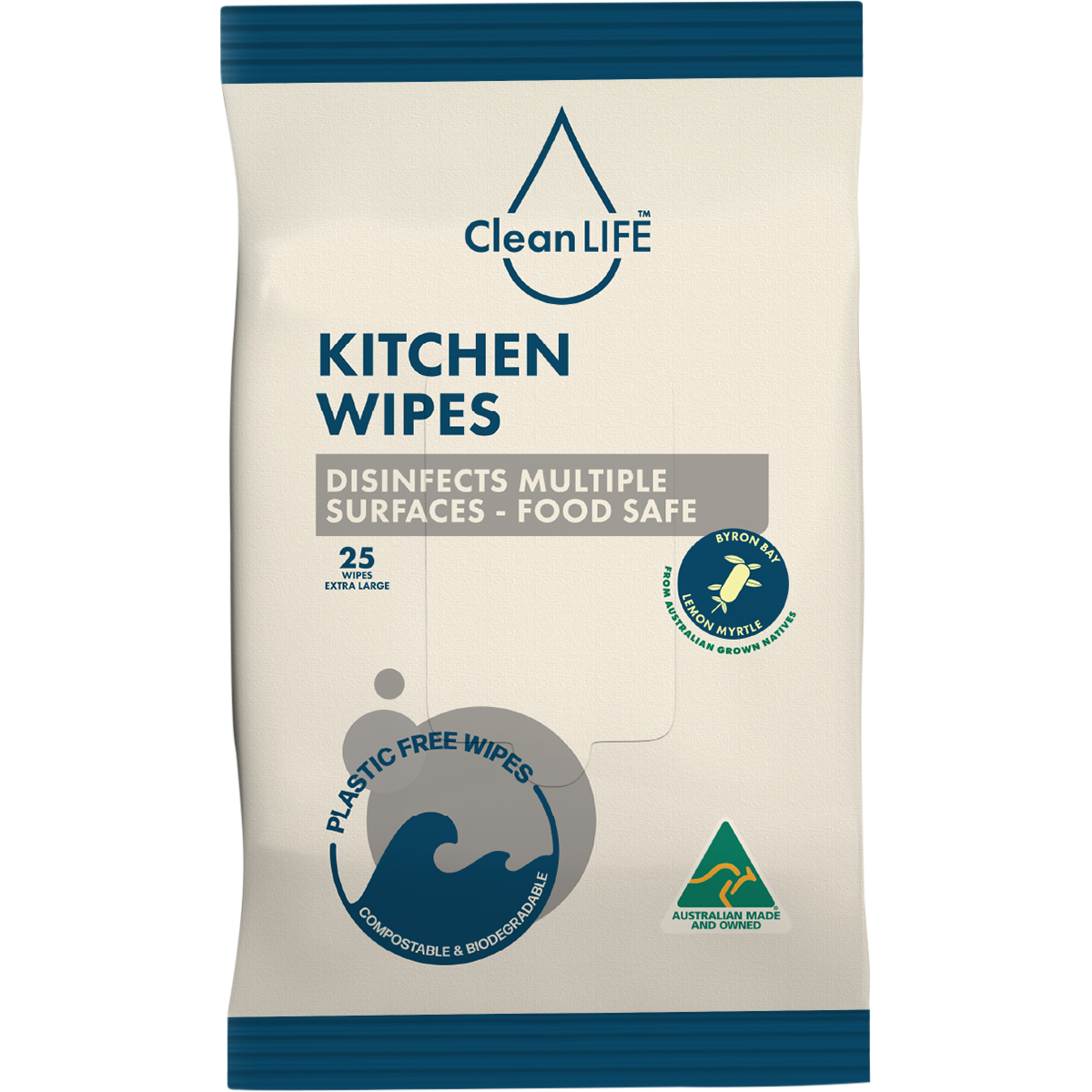 Kitchen Plastic Free Wipes Food Safe