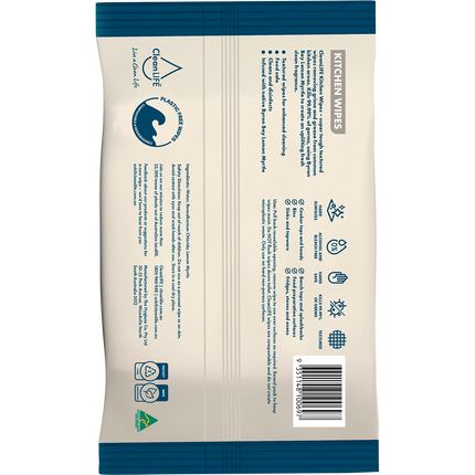 Kitchen Plastic Free Wipes Food Safe