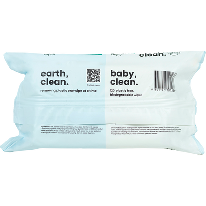 Baby Clean Extra Gentle Plastic Free Wipes