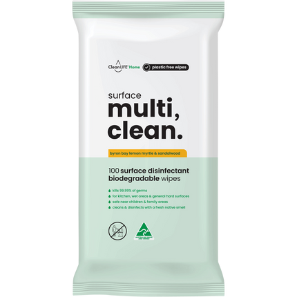 CLEANLIFE Surface Multi Clean Wipes