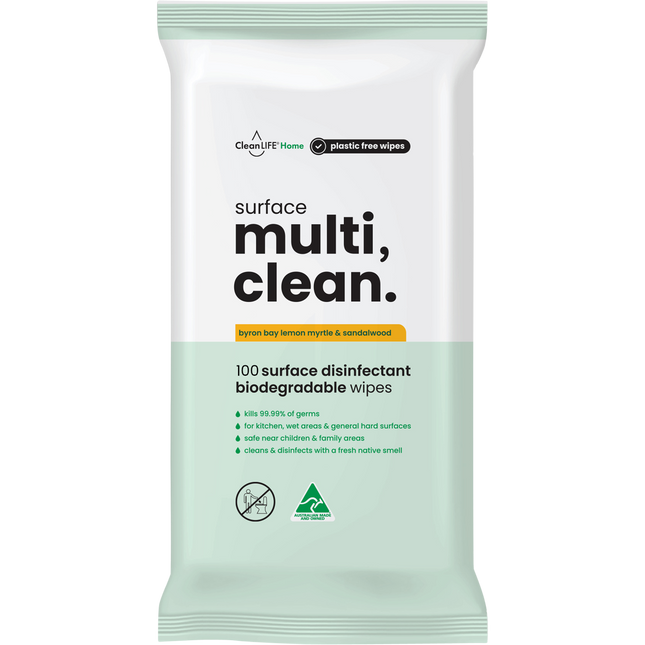 CLEANLIFE Surface Multi Clean Wipes