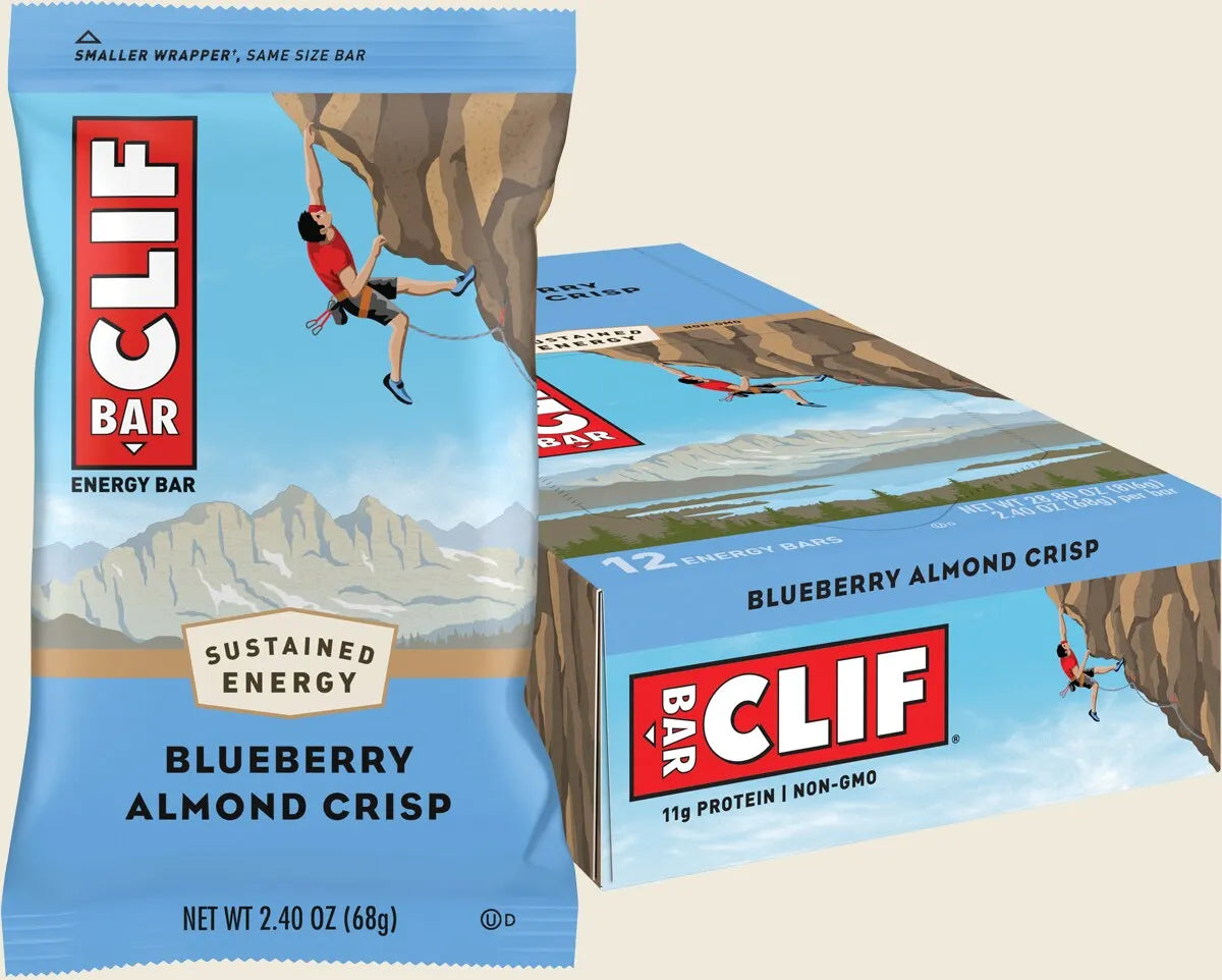 CLIF Energy Bar Blueberry Almond Crisp 12x68g