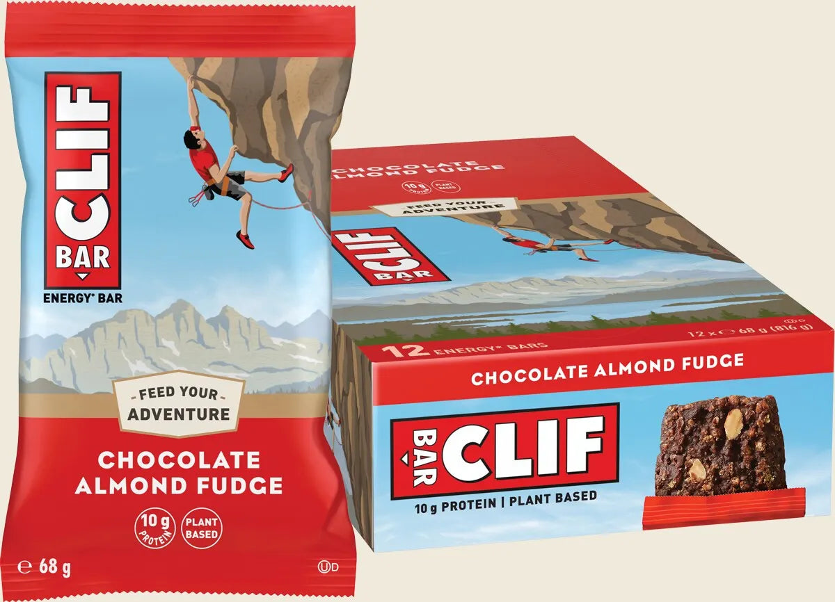 CLIF Energy Bar Chocolate Almond Fudge 12x68g