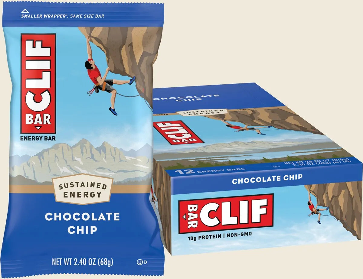 CLIF Energy Bar Chocolate Chip 12x68g