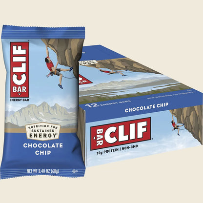 CLIF Energy Bar Chocolate Chip 12x68g