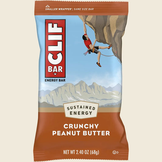 CLIF Energy Bar Crunchy Peanut Butter 12x68g