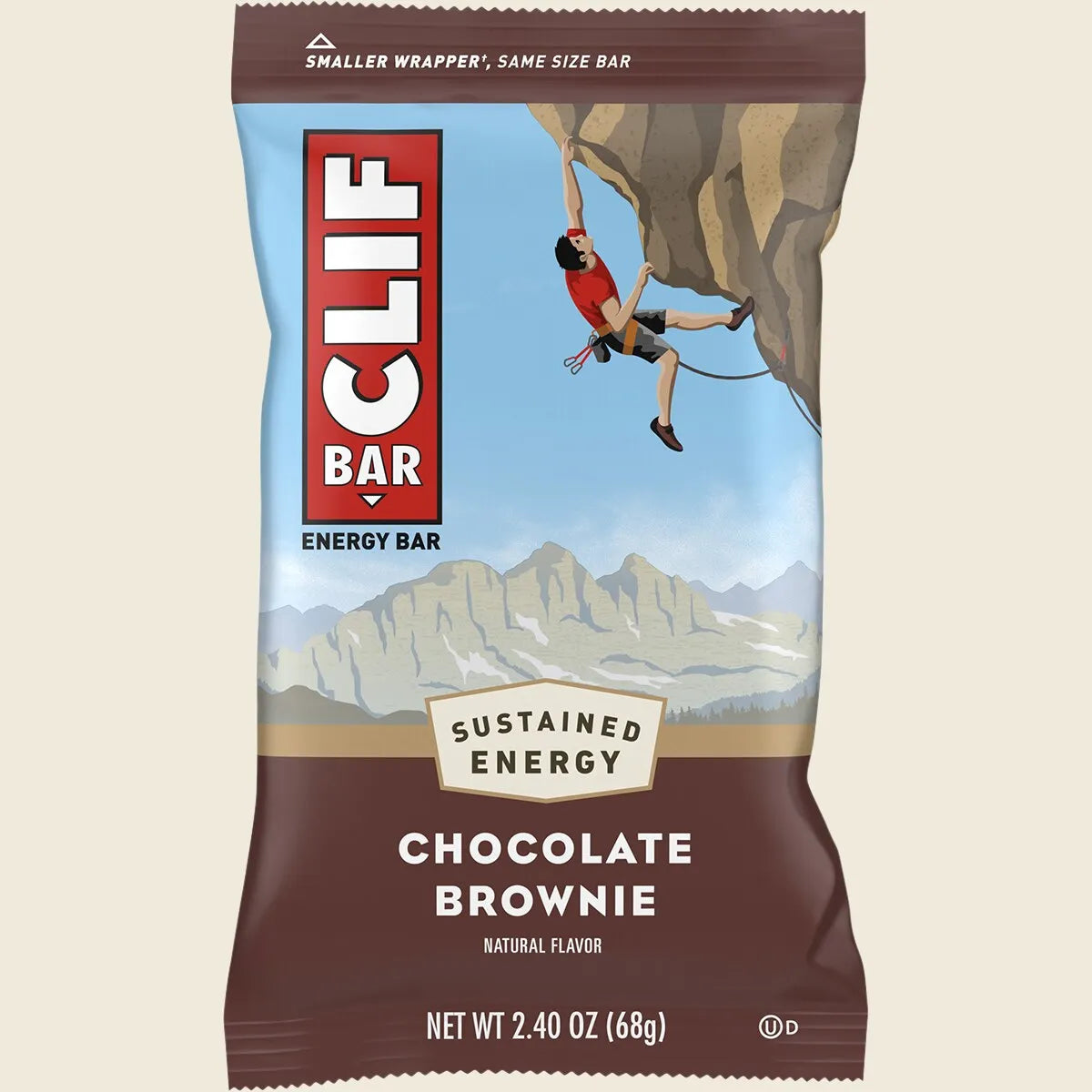 CLIF Energy Bar Chocolate Brownie 12x68g