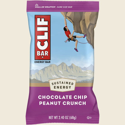 CLIF Energy Bar Chocolate Chip Peanut Crunch 12x68g