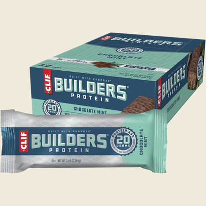 CLIF Builders Bar Chocolate Mint 12x68g