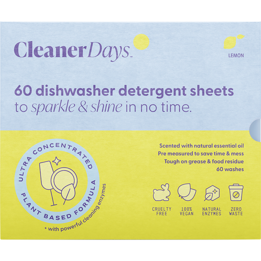 Dishwasher Detergent Sheets Lemon